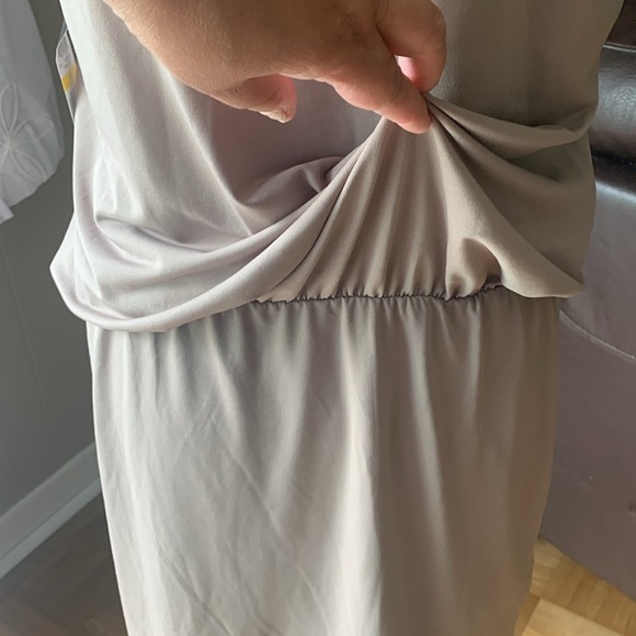 Thalia Sodi Antiqua Sleeveless Dress Size M NWT Knee Length Beaded Stretch - Picture 5 of 10